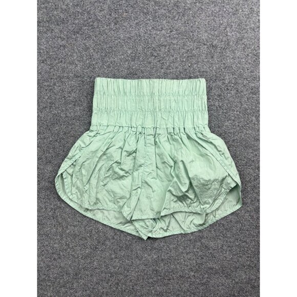 Free People Pants - Free People Movement The Way Home Shorts Women's Small Mint Green Hi Rise